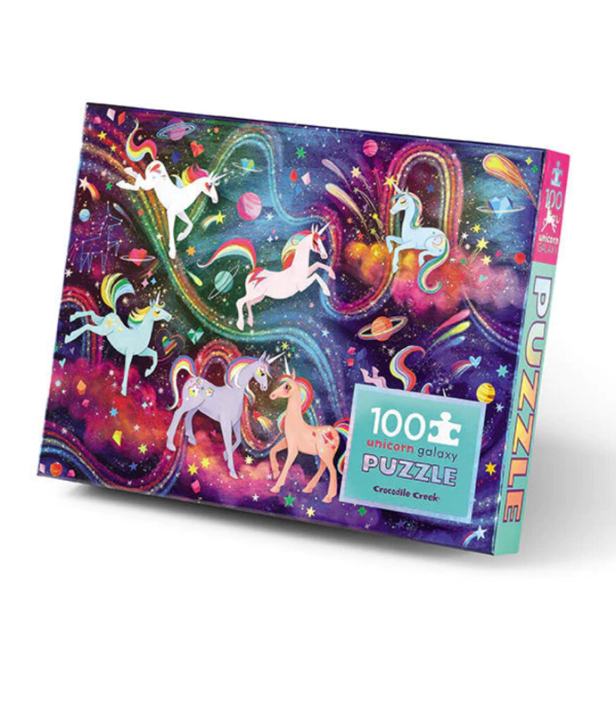 Crocodile Creek Puzzle // Unicorn Galaksi (100 Parça) - Keyif