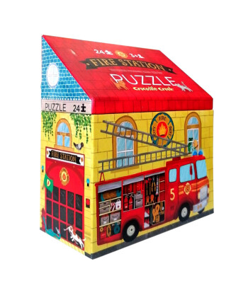 Crocodile Creek Puzzle // İtfaiye (24 Par&ccedil;a)