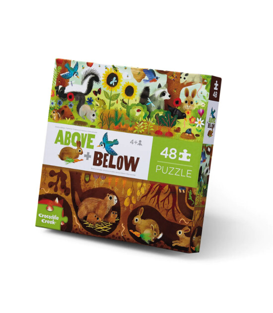 Crocodile Creek Puzzle // Arka Bahçe Keşfi (48 Parça)