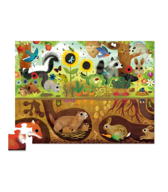Crocodile Creek Puzzle // Arka Bahçe Keşfi (48 Parça)