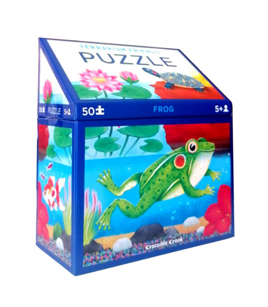 Crocodile Creek Puzzle // Teraryum Kurbağa (50 Parça)