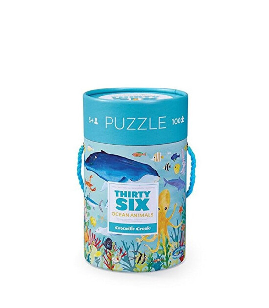 Crocodile Creek Puzzle // Ocean Animals (100 Parça)