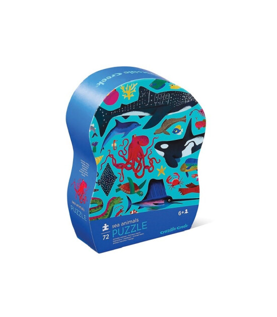 Crocodile Creek Puzzle // Sea Animals (72 Parça)