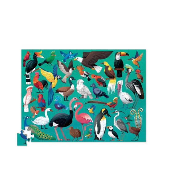 Crocodile Creek Puzzle // Thirty Six Birds (100 Parça)