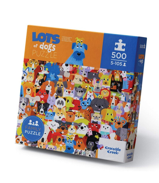 Crocodile Creek Puzzle // Lots of Dogs (500 Parça)