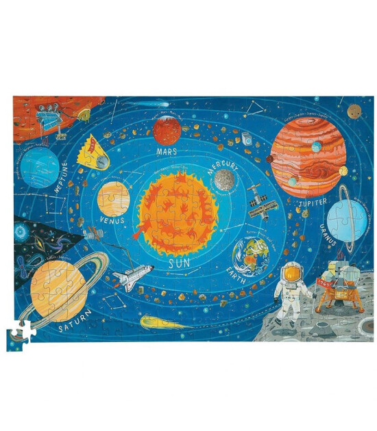 Crocodile Creek Poster Puzzle // Space (200 Parça)