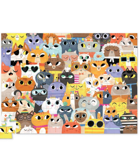 Crocodile Creek Puzzle // Lots of Cats (72 Parça)