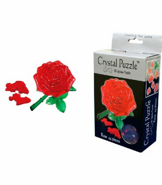 Crystal Puzzle // Kırmızı Gül