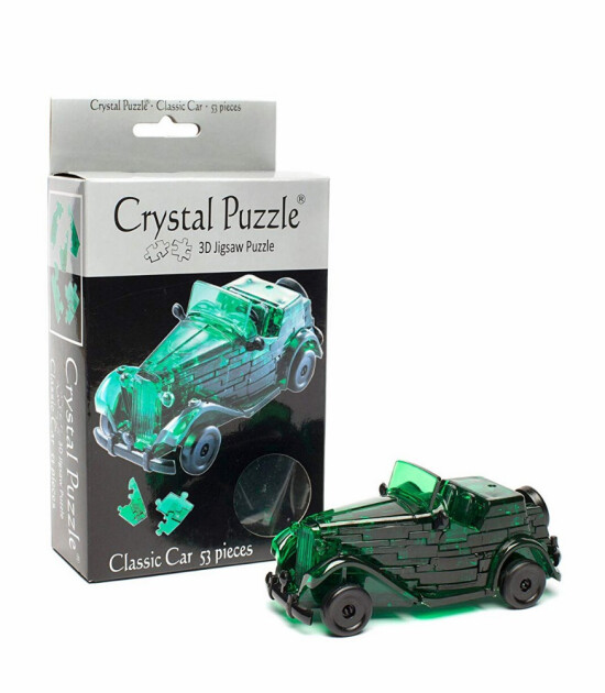 Crystal Puzzle // Klasik Yeşil Araba