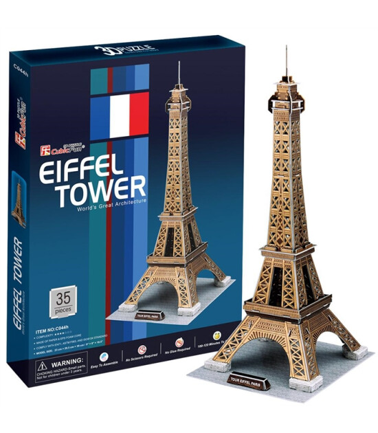 Cubic Fun 3D Puzzle // Eyfel Kulesi (39 Par&ccedil;a)