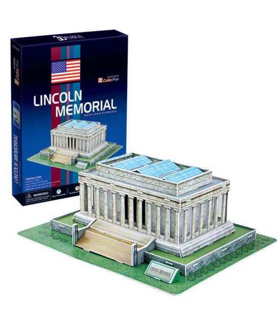 Cubic Fun 3D Puzzle // Lincoln Memorial Anıtı (41 parça)