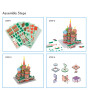 Cubic Fun 3D Puzzle // St. Basil's Cathedral (92 Par&ccedil;a)