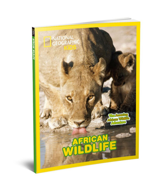 Cubic Fun 3D Puzzle National Geographic Kids // Afrika Yaban Hayatı (69 Par&ccedil;a)