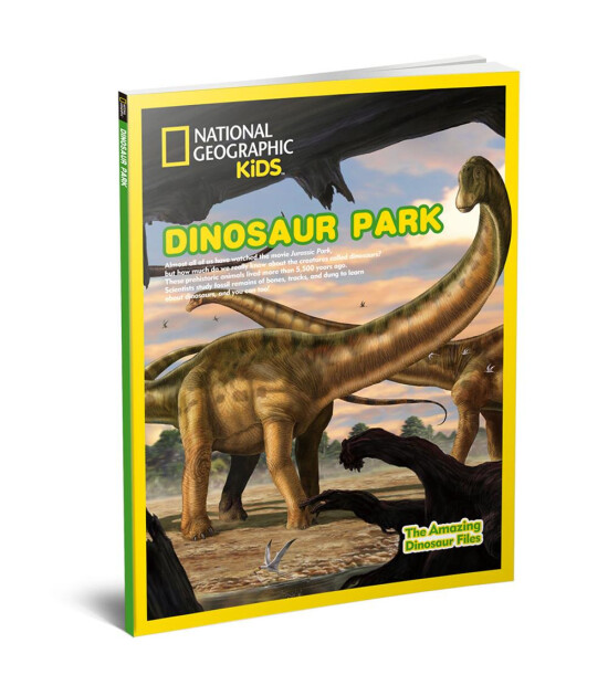 Cubic Fun 3D Puzzle National Geographic Kids // Dinozor Parkı (43 Par&ccedil;a)