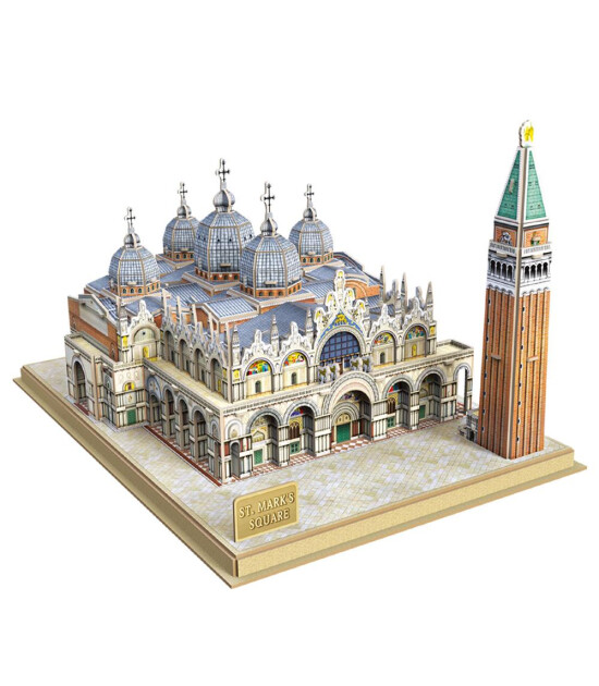 Cubic Fun 3D Puzzle National Geographic // San Marco Meydanı (107 Par&ccedil;a)