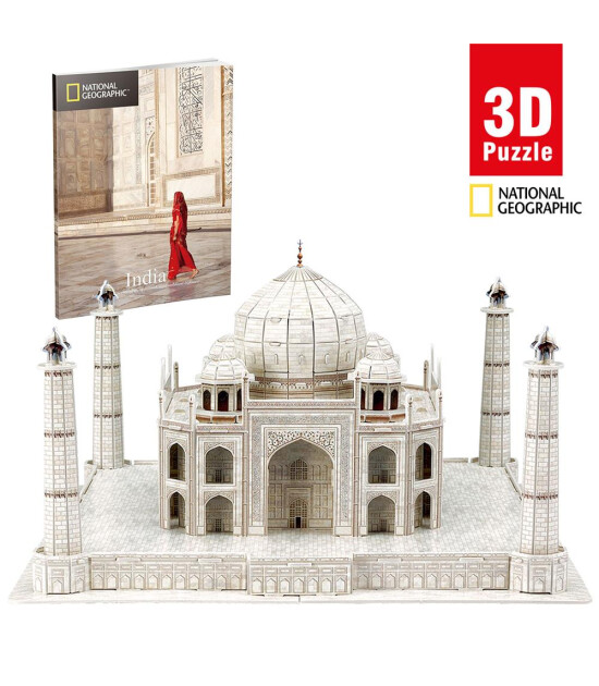 Cubic Fun 3D Puzzle National Geographic Serisi // Taj Mahal (87 Parça)