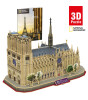 Cubic Fun 3D Puzzle National Geographic Serisi // Notre Dame De Paris (128 Par&ccedil;a)