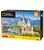 Cubic Fun 3D Puzzle National Geographic Serisi // Neuschwanstein Kalesi (121 Par&ccedil;a)