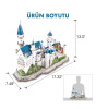 Cubic Fun 3D Puzzle National Geographic Serisi // Neuschwanstein Kalesi (121 Par&ccedil;a)