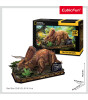 Cubic Fun 3D Puzzle National Geographic // Triceratops (44 Adet)