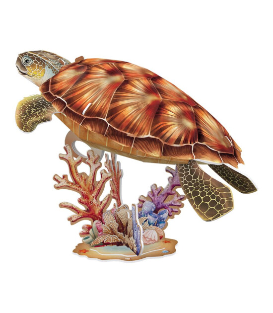 Cubic Fun 3D Puzzle National Geographic // Deniz Kaplumbağası (31 Adet)