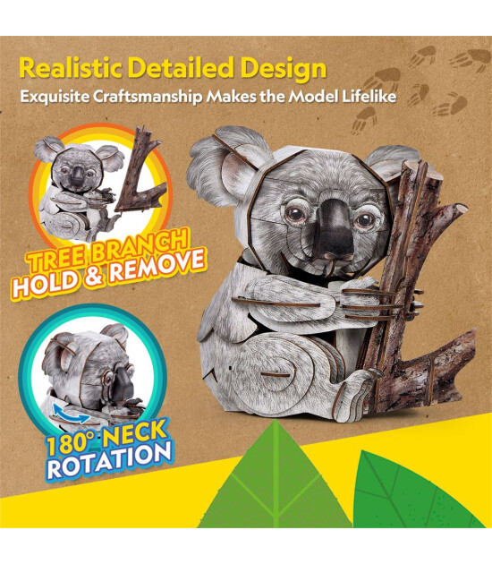 Cubic Fun 3D Puzzle İnteraktif National Geographic // Koala