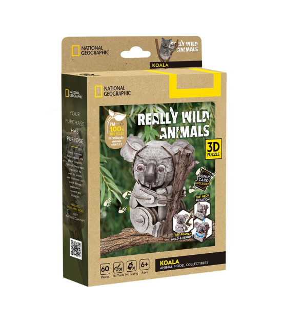 Cubic Fun 3D Puzzle İnteraktif National Geographic // Koala