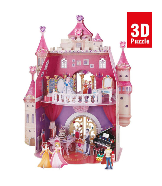 Cubic Fun 3D Puzzle // Prenses Doğum Günü Şatosu (95 Parça)