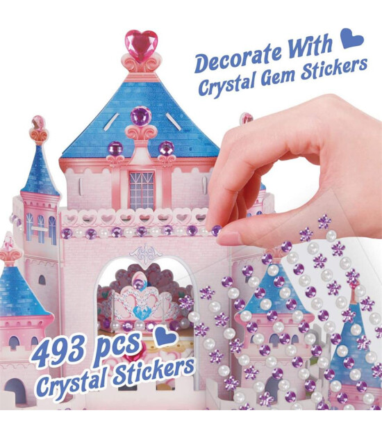 Cubic Fun 3D Puzzle // Prenses Gizli Bah&ccedil;e Şatosu (92 Par&ccedil;a)