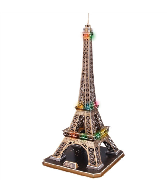 Cubic Fun 3D Puzzle // Eiffel Kulesi - Fransa (82 Par&ccedil;a)