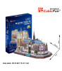 Cubic Fun 3D Puzzle Led Işıklı // Notre Dame Kilisesi (149 Par&ccedil;a)
