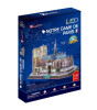 Cubic Fun 3D Puzzle Led Işıklı // Notre Dame Kilisesi (149 Par&ccedil;a)