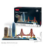 Cubic Fun 3D Puzzle Led Işıklı // San Francisco (90 Par&ccedil;a)