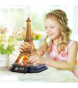 Cubic Fun 3D Puzzle Led Işıklı // Eyfel Kulesi (51 Par&ccedil;a)