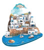 Cubic Fun 3D Puzzle // Santorini Island (129 Par&ccedil;a)