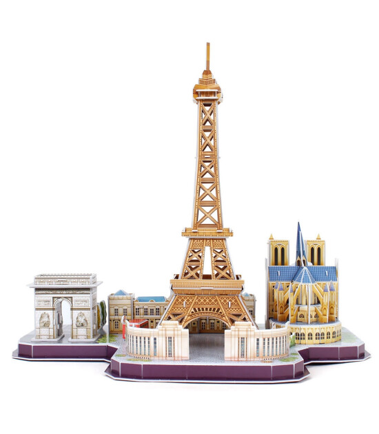 Cubic Fun 3D Puzzle // City Line Paris (114 Parça)
