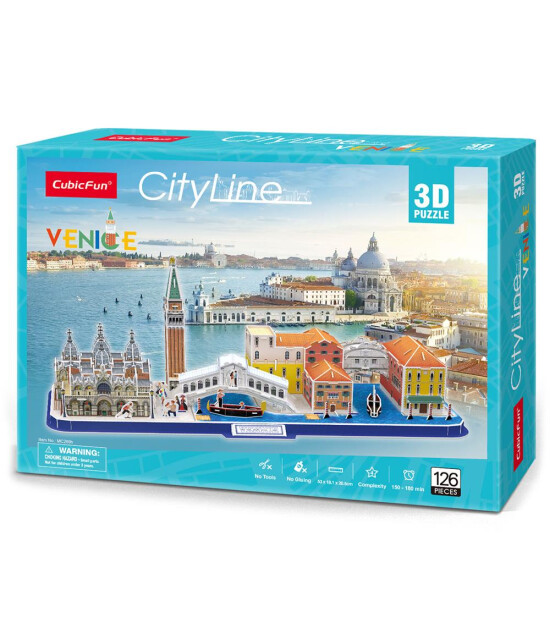 Cubic Fun 3D Puzzle // Venedik (126 Parça)