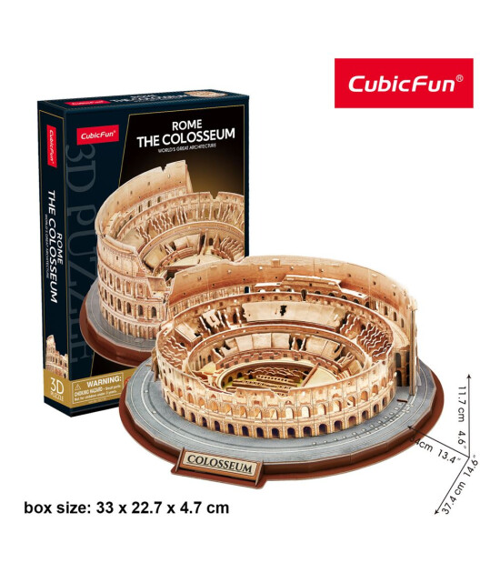 Cubic Fun 3D Puzzle // The Colosseum (163 Par&ccedil;a)