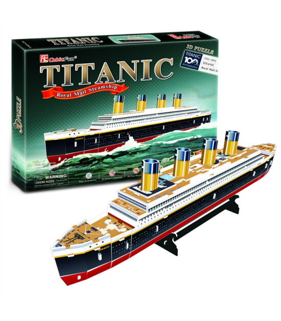 Cubic Fun 3D Puzzle // Titanic Gemi (35 Parça)
