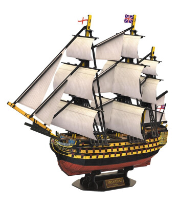 Cubic Fun 3D Puzzle // HMS Victory Donanma Gemisi (189 Par&ccedil;a)