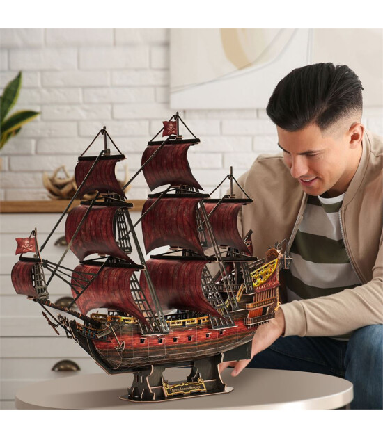 Cubic Fun 3D Puzzle // Queen Anne's Revenge Gemisi (391 Par&ccedil;a)