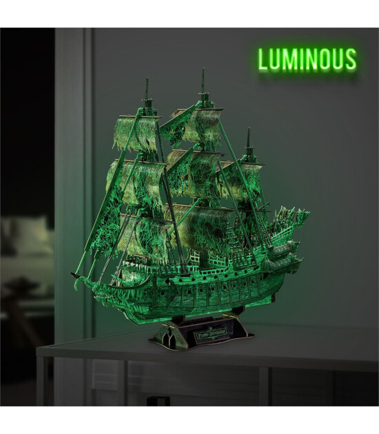 Cubic Fun 3D Puzzle // U&ccedil;an Hollandalı Gemisi (360 Par&ccedil;a)