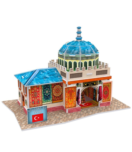 Cubic Fun 3D Puzzle // T&uuml;rk Halı Mağazası (26 Par&ccedil;a)