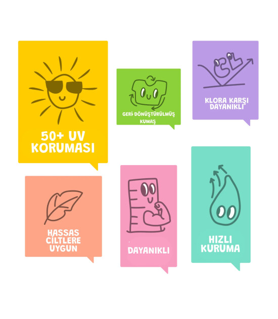 Daring Littles Uzun Kollu Fırfırlı Mayo // Elphy