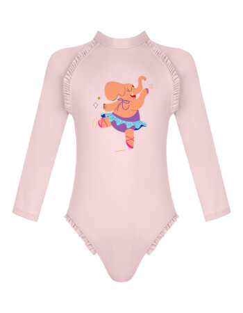 Daring Littles Uzun Kollu Fırfırlı Mayo // Elphy