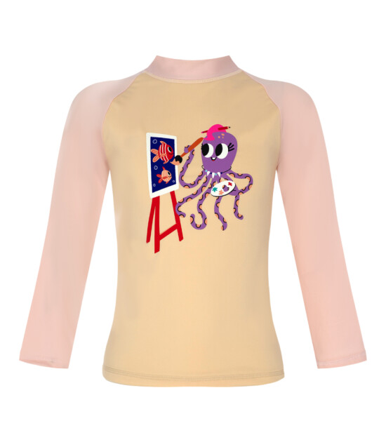 Daring Littles Uzun Kollu Rashguard Üst // Inka