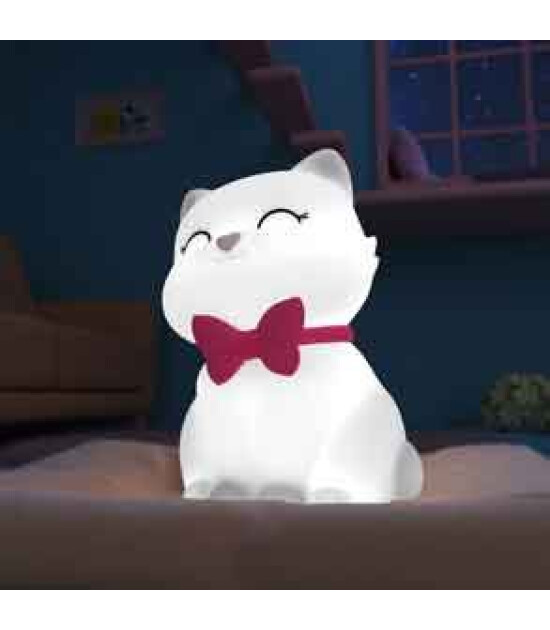 Dhink Silikon Gece Lambası // Kedi Tosh