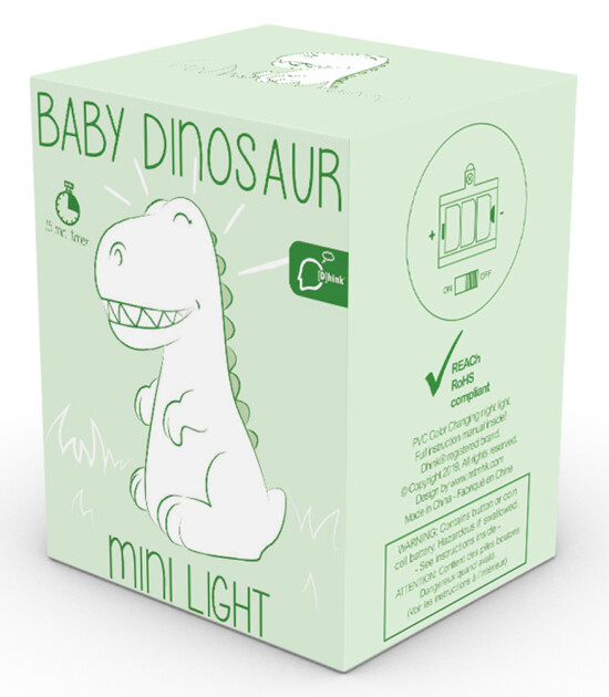 Dhink Mini Gece Lambası // Baby Dino
