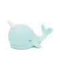 Dhink Mini Gece Lambası // Baby Narwhal Mavi Balina