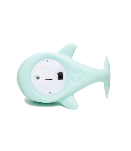 Dhink Mini Gece Lambası // Baby Narwhal Mavi Balina